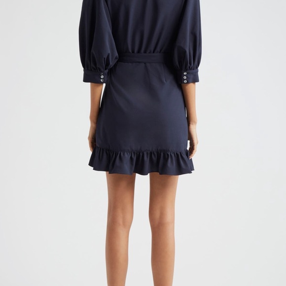 Cinq à Sept Navy Mini Dress - Picture 2 of 6